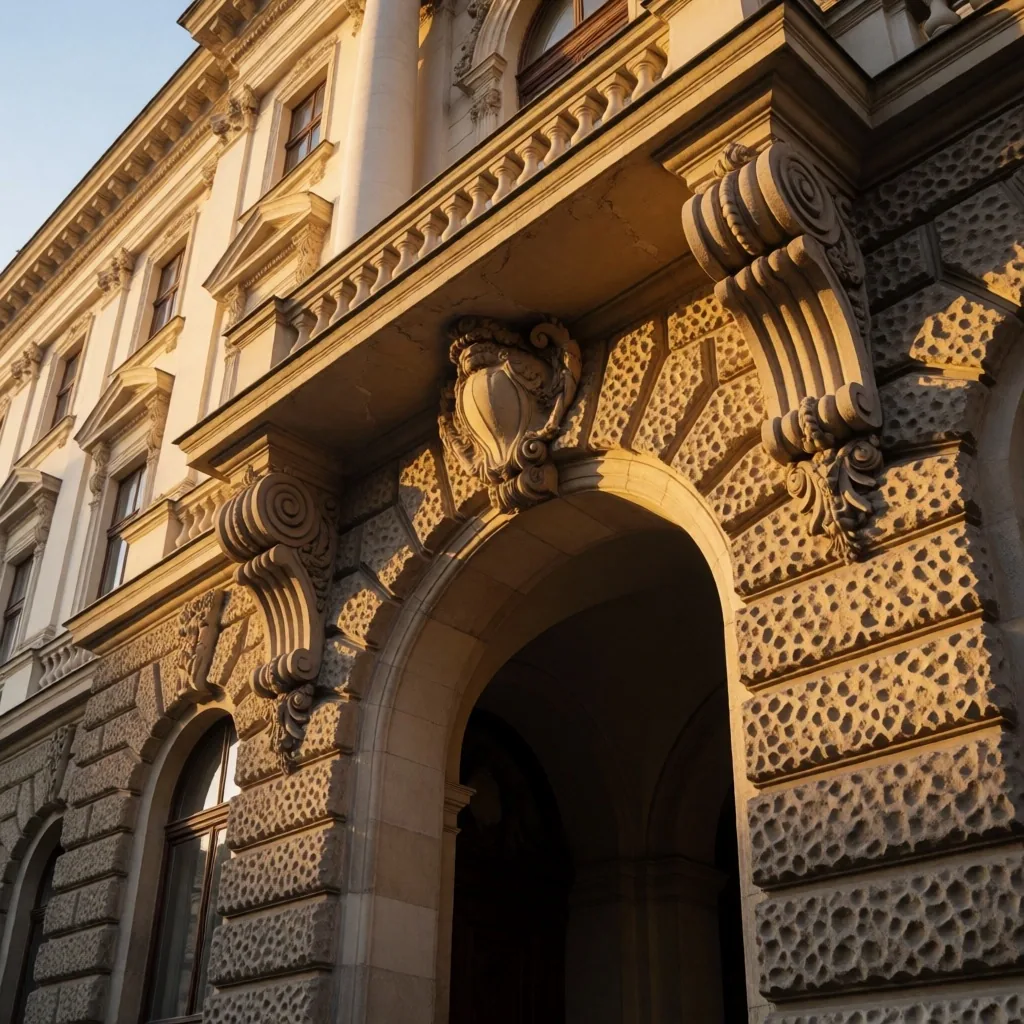Arhitektura Zagreba pod poslijepodnevnim svjetlom