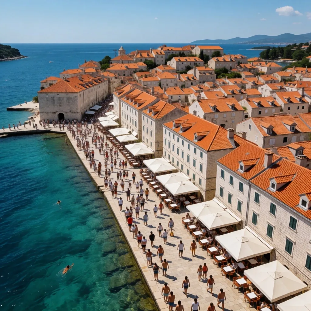 Turistička sezona na hrvatskoj obali