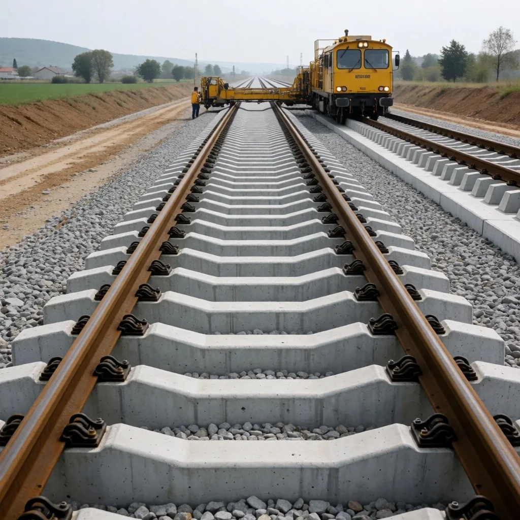 Gradilište željezničke infrastrukture u Hrvatskoj