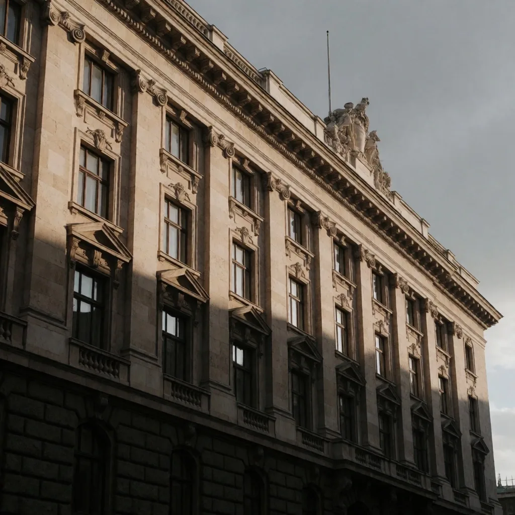 Arhitektura Zagreba pod večernjim svjetlom
